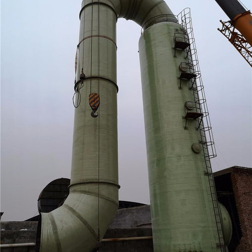 定制玻璃钢锅炉湿式脱硫塔 高效净化脱硫除尘的一体化解决方案